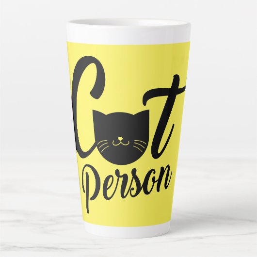 猫族 カフェラテマグ (正面)