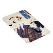 猫日本のを飼った歌川国芳 マグネット (右側)