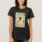 猫日本の歌川国芳 Tシャツ (正面)