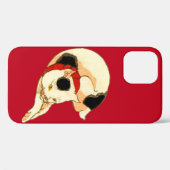 猫日本の・国芳・浮世絵 Case-Mate iPhoneケース (裏面 (横))
