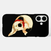猫日本の・国芳・浮世絵 Case-Mate iPhoneケース (裏面 (横))
