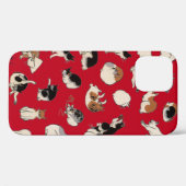 猫日本の(色を変えられる) Case-Mate iPhoneケース (裏面 (横))