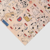 猫日本のby歌川国芳ティッシュペーパー 薄葉紙 (詳細)