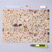 猫日本のby歌川国芳ティッシュペーパー 薄葉紙 (クラフト)