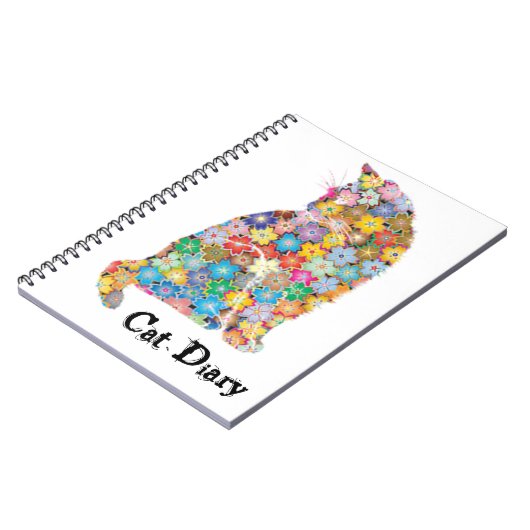 猫日記 ノートブック (左側)