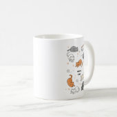 猫日 コーヒーマグカップ (正面右)