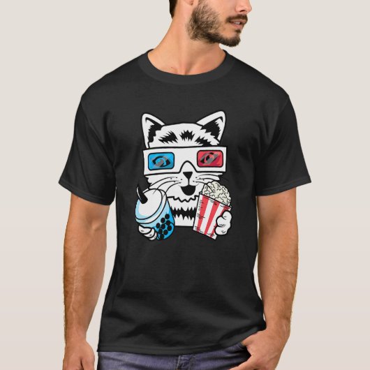 猫映画ファン Tシャツ (正面)