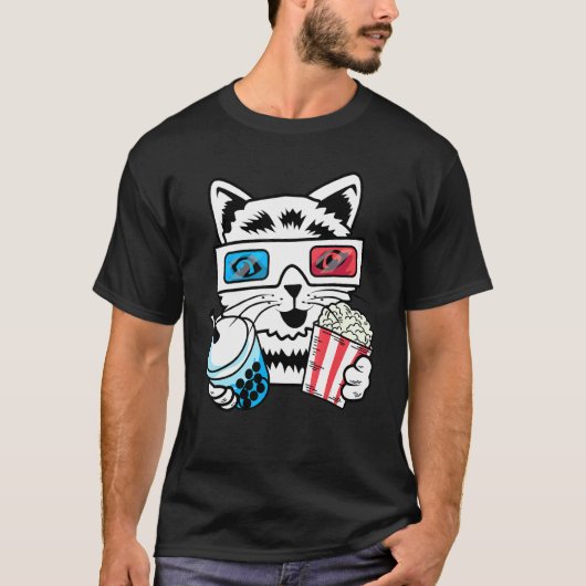 猫映画ファン Tシャツ (正面)