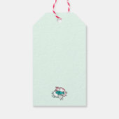 猫昼寝は私の自己主気に張：かわいい眠い猫 ギフトタグ (裏面)