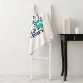 猫昼寝は私の自己主気に張:かわいい眠い猫 シェルパブランケット (インサイチュ)