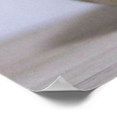 猫昼寝4ポスタープレミアムキャンバス（光沢） ポスター (角)