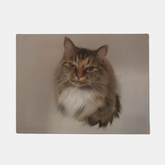 猫書式 ドアマット (正面)