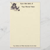 猫書文房具 便箋 (正面)