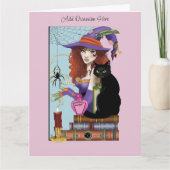 猫書籍の魔女ポーション カード (正面)