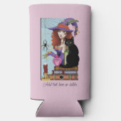 猫書籍の魔女ポーション スリム缶クーラー (裏面)