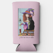 猫書籍の魔女ポーション スリム缶クーラー (正面)