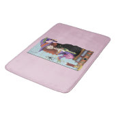 猫書籍の魔女ポーション バスマット (アングル)