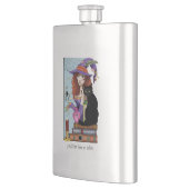 猫書籍の魔女ポーション フラスク (左)