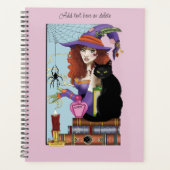 猫書籍の魔女ポーション プランナー手帳 (正面)