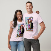 猫書籍の魔女ポーション Tシャツ (ユニセックス)