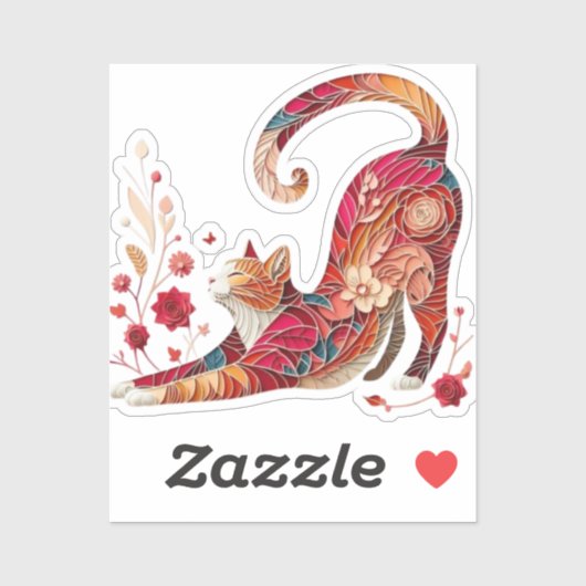 猫曼荼羅 シール (シート)