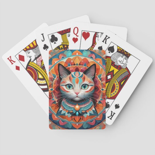 猫曼荼羅 トランプ (裏面)