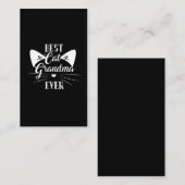 猫最高ののおばおもしろいあちゃん 名刺 (正面/裏面)