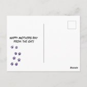 猫最高のの母さん！ ポストカード (裏面)