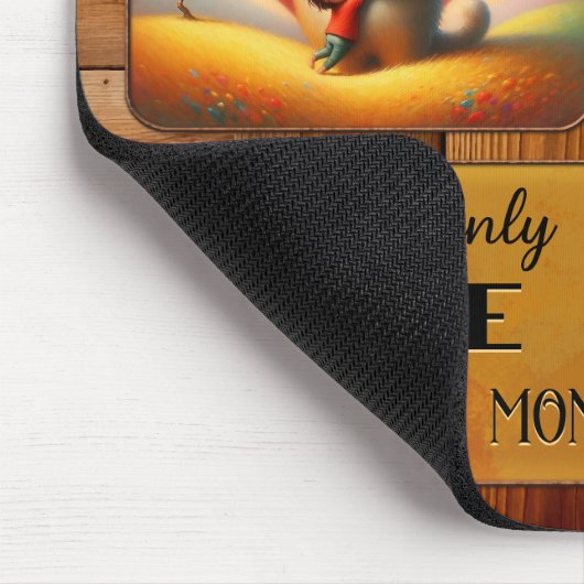 猫最高のの母のアートまたは写真 マウスパッド (コーナー)