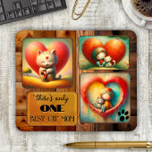 猫最高のの母のアートまたは写真 マウスパッド