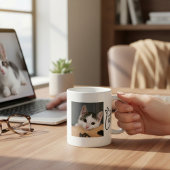 猫最高のの母の写真 コーヒーマグカップ