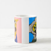 猫最高のの母の漫画2宇宙の写真! コーヒーマグカップ (中央)