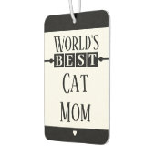 猫最高のの母の追加 カーエアーフレッシュナー (左)