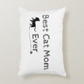 猫最高のの母 アクセントクッション (正面(垂直))