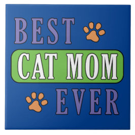 猫最高のの母 タイル