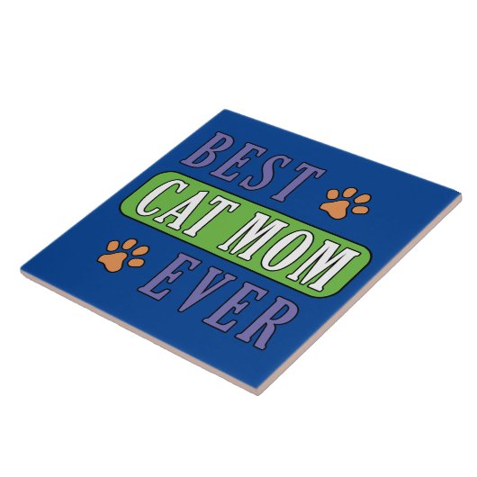 猫最高のの母 タイル (側面)