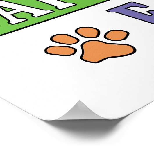 猫最高のの母 ポスター (角)