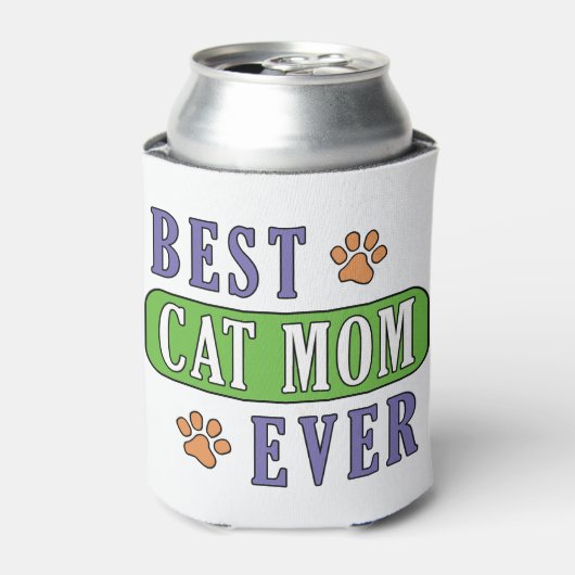 猫最高のの母 缶クーラー (缶正面)
