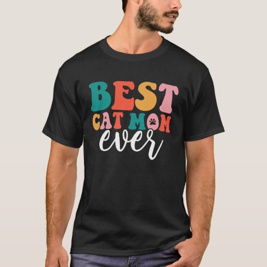 猫最高のの母 Tシャツ (正面)