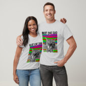 猫最高のパパはTシャツを直し続ける Tシャツ (ユニセックス)