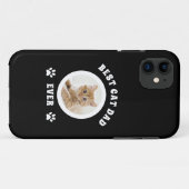 猫最高のパパエカスタムバー写真パーソナライズされた Case-Mate iPhoneケース (裏面(横))