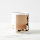 猫最高のパパパーソナライズされたEver Photo Coffee Mug コーヒーマグカップ (中央)