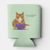 猫最高のパパ父の日 缶クーラー (裏面)