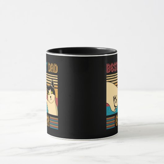 猫最高のパパ マグカップ (中央)