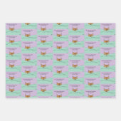 猫最高のパパ!父の日 ラッピングペーパーシート (正面2)