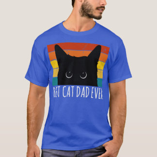 猫最高のパパever32 tシャツ