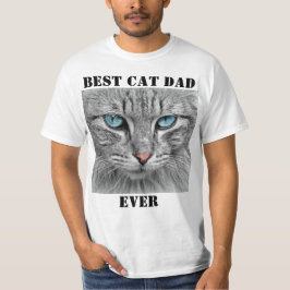 猫最高のパパEver Photo Create Your Own Pet Tシャツ