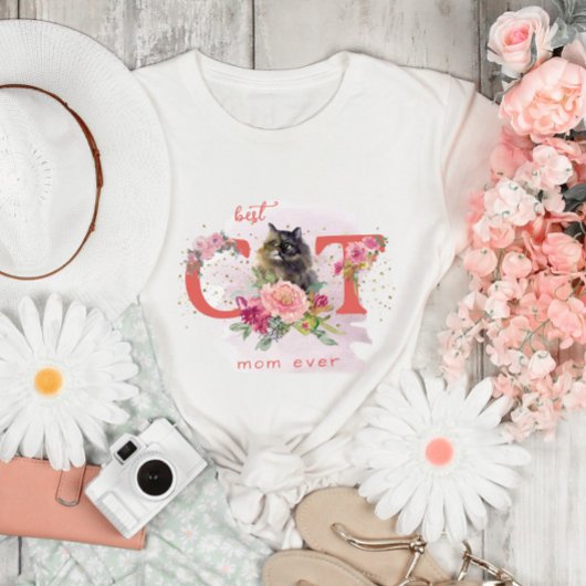 猫最高の母が今まで怒る子猫ハッピー母の日 Tシャツ