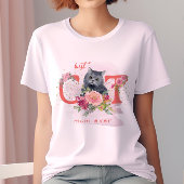 猫最高の母が可愛い子猫マザーデイ Tシャツ