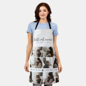 猫最高の母さんカスタムの日の猫の写真 エプロン (着用した状態)